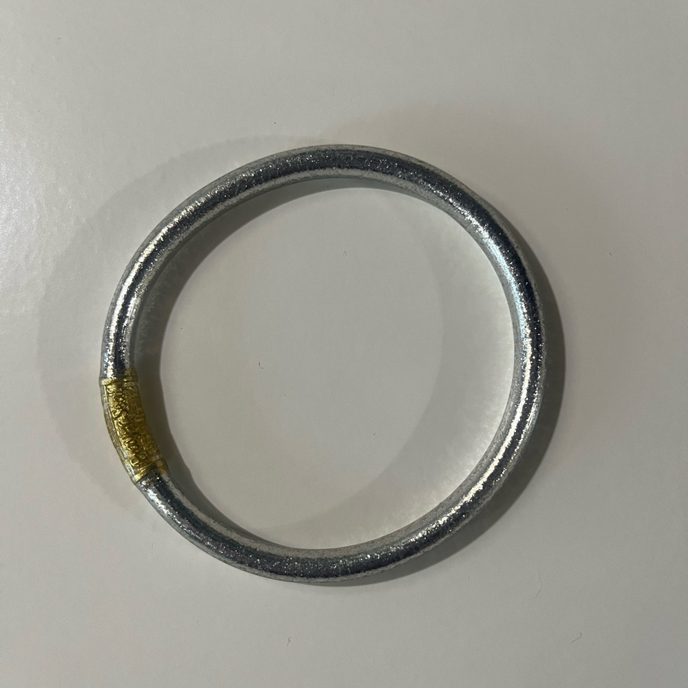 Budha girl bangle silver size M